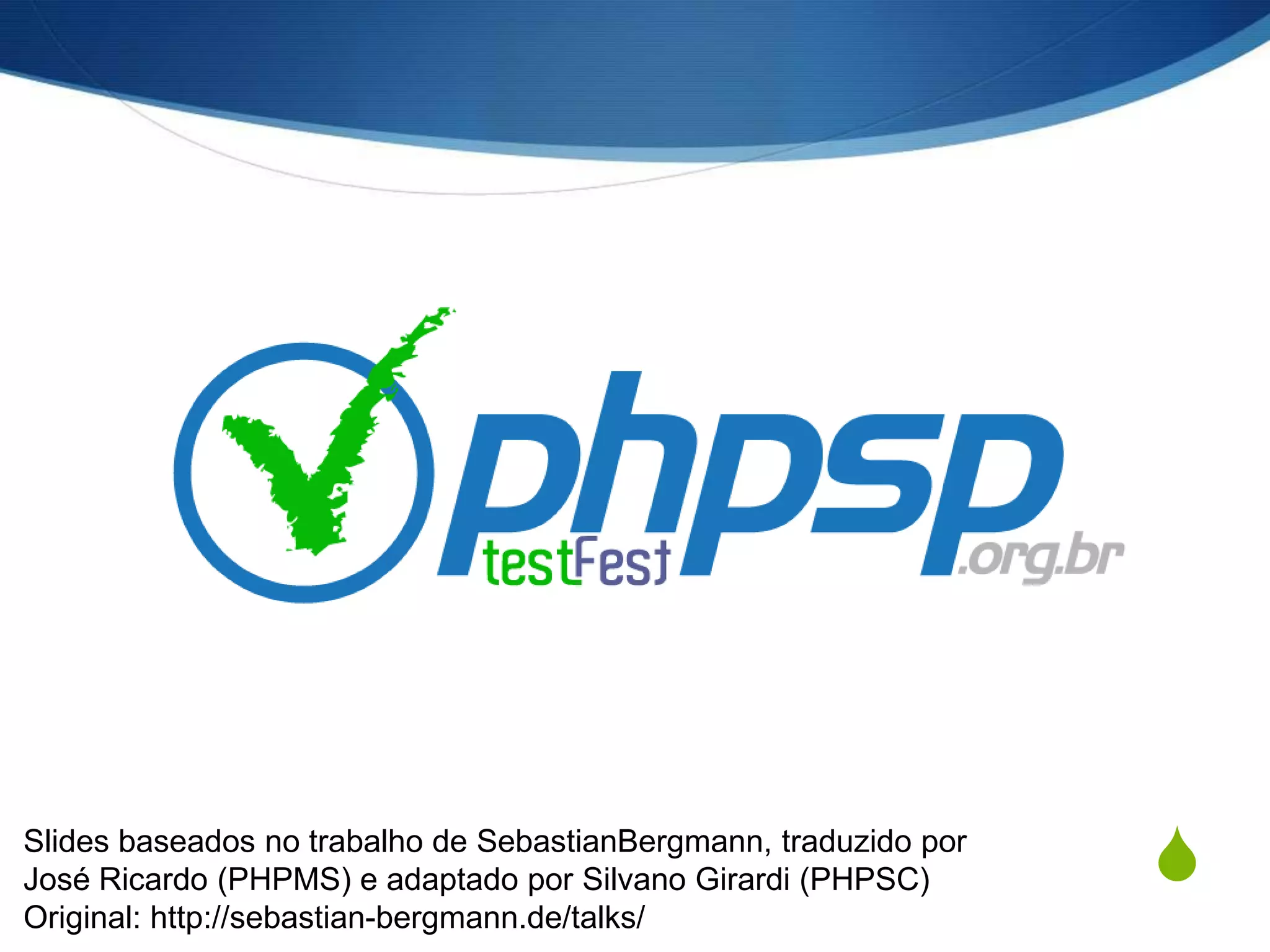 PHPSP TestFest 2009