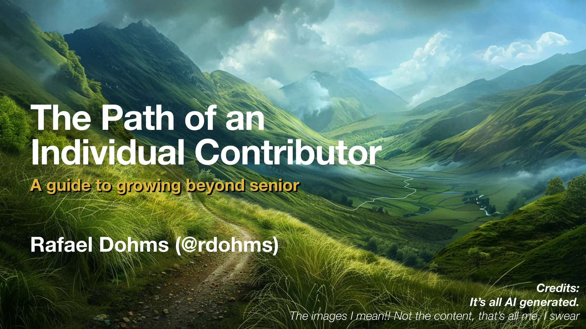 The Individual Contributor Path